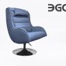 Массажное кресло EGO Max Comfort EG 3003 Микровелюр(Массажное кресло EGO Max Comfort EG 3003 Микровелюр)